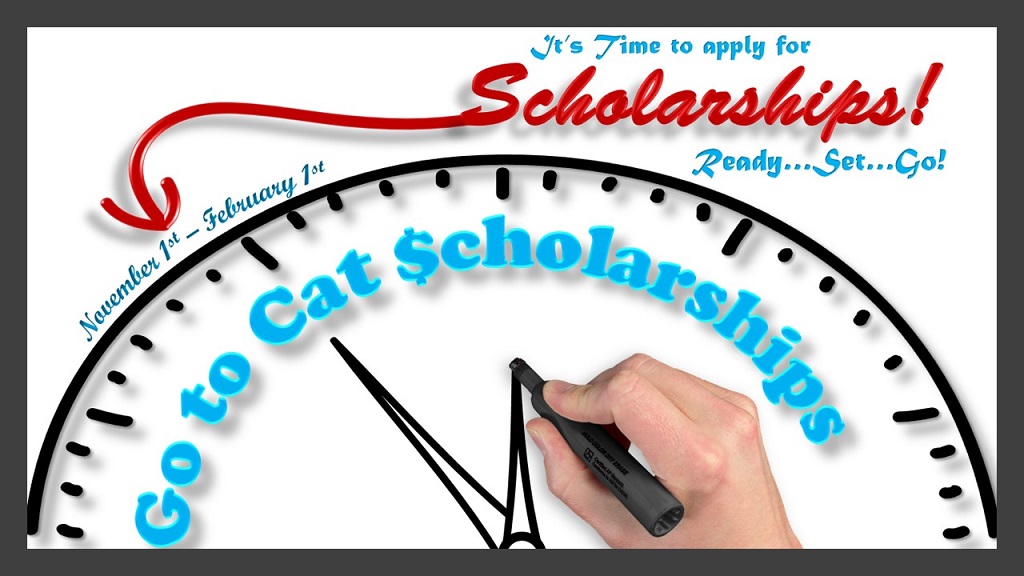 Cat $cholarships - is a centralized scholarship management program for undergraduate and graduate scholarship funds.
