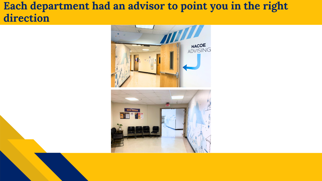 Each department has an advisor to point you in the right direction. Find them here!