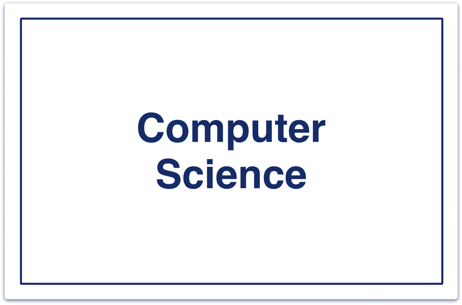 Computer Science