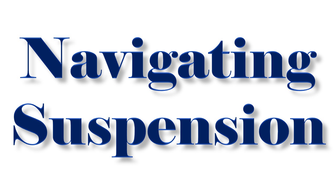 Navigating Suspension
