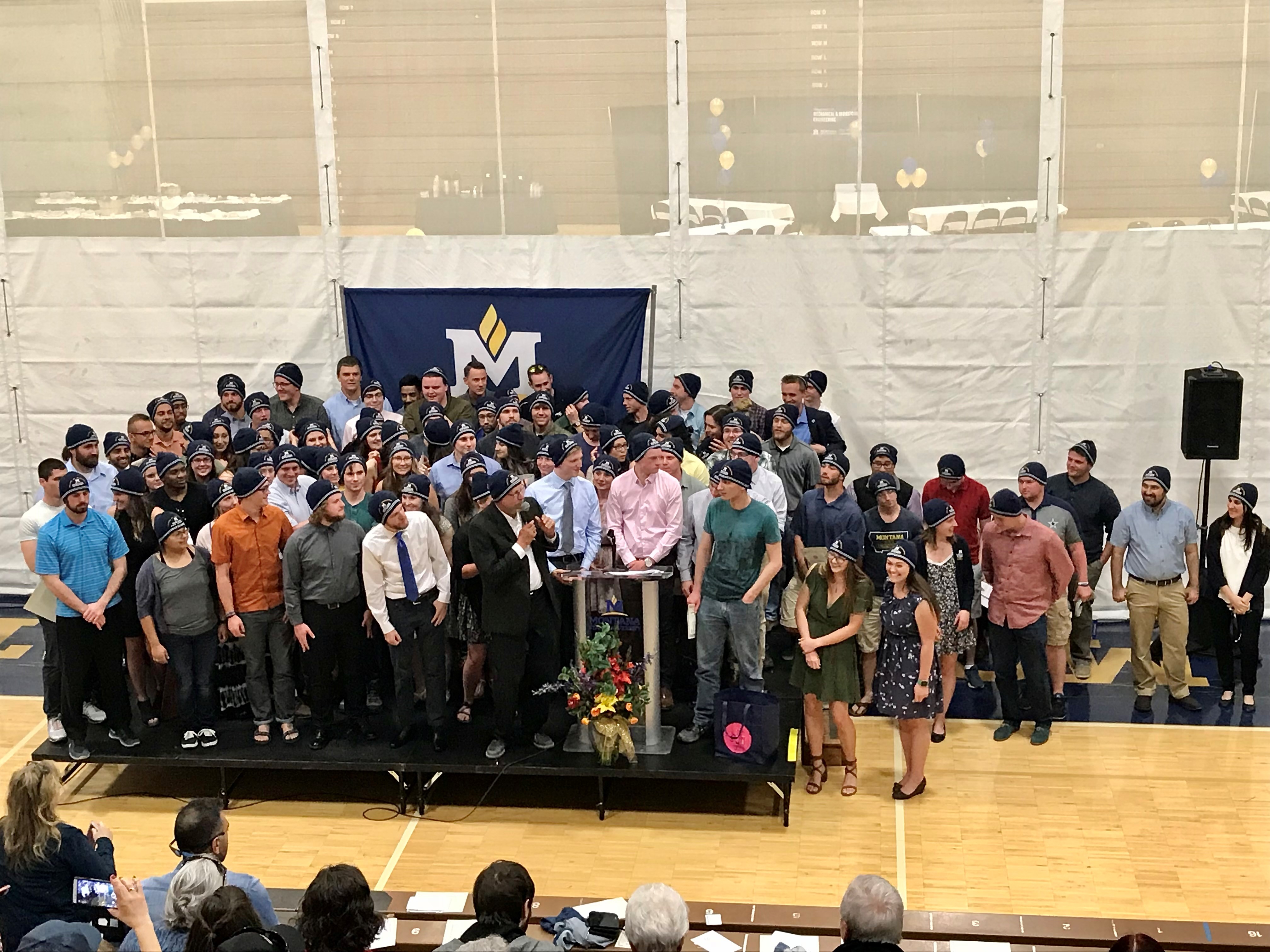 Spring 2018 Ring and Pin Ceremony